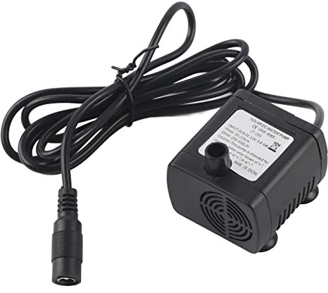 Bomba de Fuente Solar, Reemplazo de Mini Bomba de Fuente Solar de 12 V CC, Bomba de Agua Sumergible Pequeña Anfibia de Energía Solar, Bomba Solar Silenciosa, para Estanque