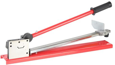 XDTKJDZ Outil De Coupe De Rail DIN Manuel, Machine De Coupe De Rail DIN, Déflecteur Rotatif À 90 °, avec Jauge De Mesure, pour Couper Les Rails Fendus en Aluminium Et en Alliage D'aluminium/Acier