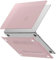 GPXIIZ Hülle Kompatibel mit MacBook Air 13 Zoll M1 Schutzhülle 2020 2019 2018 Freisetzung A2337 A2179 A1932, Ultradünne Hartschale Snap Case Cover 13,3, Rosa