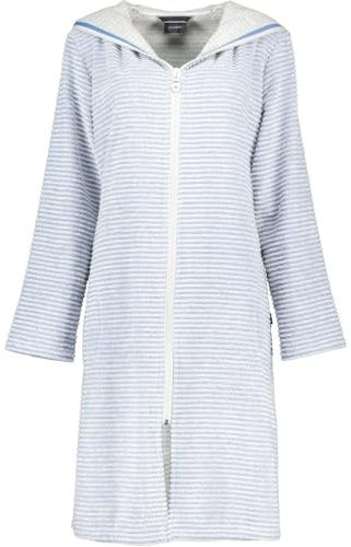 Cawö Home Bademäntel Damen Kurzmantel mit Kapuze Kurzmantel mit Kapuze 6222 capri - 11 L