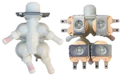 JKDND Compatibile con Samsung Lavatrice Elettrovalvola di Ingresso Acqua DC62-00214N 220V 50/60Hz Accessori Lavatrice