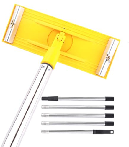 Levigatrice manuale per cartongesso, strumento di levigatura manuale regolabile per lucidatura delle pareti, levigatrice per soffitto, per pavimenti, soffitti, strato di mastice per legno, decorazione