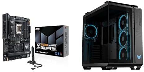 ASUS Carte mère TUF Gaming Z890-PLUS WiFi + Boîtier TUF Gaming GT502 Horizon TG ARGB Black