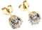 Arranview Jewellery Femme Or 375 Or jaune|#Gold Incolore Zirkonia