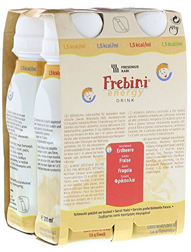 Frebini Energy DRINK Erdbeere, 4X200 ml
