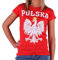 Quaint Point Polska Polen Trikot Damen T-Shirt KP6W (L)
