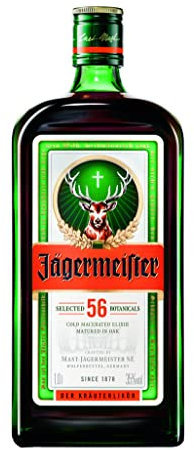 Jägermeister Herbal Liqueur | 1L | 35% ABV | German Liqueur | Spirits | 56 Herbs & Botanicals | Best Served as an Ice Cold Shot