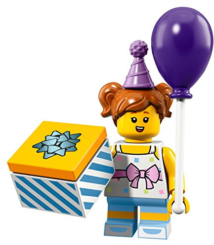 LEGO 71021 SERIES 18, #6 PURPLE BALLOON PARTY GIRL