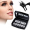 Magnetische Wimpern-3D Künstliche Wimpern Set künstlich falsche Wimpern ohne Kleber, wiederverwendbar，Pinzette und Aufbewahrungsbox（8 stück）