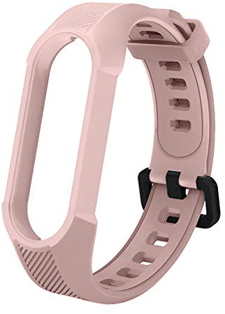 Yuuol Ersatzbänder kompatibel mit Xiaomi Mi Band 6/5, weiches Silikon, verstellbares Sport-Armband für Damen und Herren