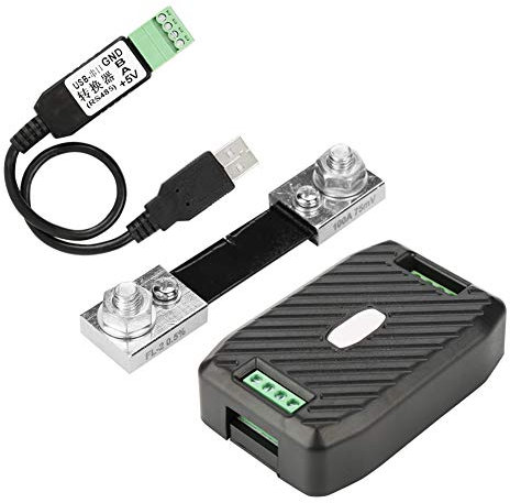 Jeanoko PZEM-017 DC-Kommunikationsbox RS485-Schnittstelle Modbus 0-300V 300A Shunt USB-Kabel Spannung Strom Strom Energieverbrauchsmesser