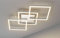 casa NOVA LED- Wandleuchte JALU (BHT 54x6x54 cm) BHT 54x6x54 cm grau Wandleuchte Wandlampe