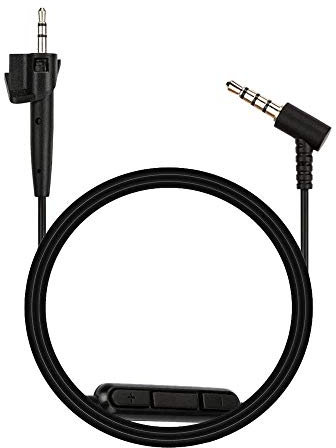 AE2 Replacement Audio Cable Cord for Bose Around Ear 2 AE2 Headphones with Inline Mic Volume Control 1.4 Meters 3.5mm to 2.5mm Cable for iOS Android System (Built-in Microphone)