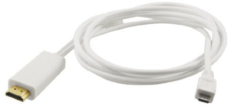 Ruilogod Tablet HDTV HDMI Macho a Micro USB MHL Cable Adaptador Masculino