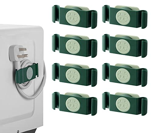 Cable Clips Cable Holder, Desk Cable Guide Cable Organiser, Multi-Purpose Cable Management, for Power Cable, USB Charging Cable, Audio Cable, TV Cable (8)