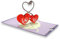 paperdora® 3D Pop-Up-Karte „Liebe“ mit Umschlag und Wachssiegel - Karte Glückwunschkarte Grußkarte Geschenkkarte Geschenk Gutschein
