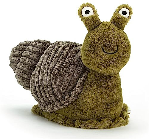 Trayosin Niedliches Plüschtier Schnecke Kuscheltier Plüschpuppe, Flauschiger Plüsch Puppe Spielzeug Geburtstag Geschenke für Jungen und Mädchen (40cm)