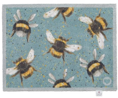 HUG RUG Bee 3 Door Mat, 65x85cm