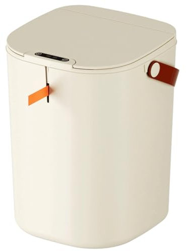 TEmkin Papelera de cocina para baño, papelera táctil en el inodoro, cubo inteligente, papelera inteligente para cocina (color: D, tamaño: 30 cm 16 L) (D 34,5 cm 20 L)