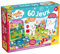 Lisciani – Carotina Baby – Pack mit 60 Spielen – Lernaktivitäten für Kinder ab 2 Jahren – Bingo, Puzzle, Logikverbände, Memo, Zeichensets – Lernpuzzle – Lernen und Spaß