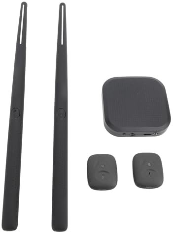 Ensemble de Batterie à Air électrique, Virtuelles à Détection de Mouvement RVB 3D, Kit de Batterie à Air, Accessoires de Percussion avec 8 Sons pour Adultes et Enfants
