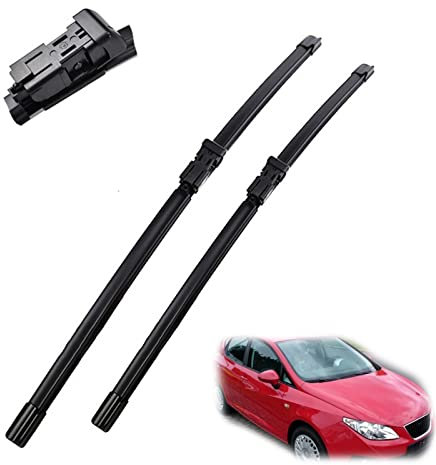 Scheibenwischer vorne LHD für Seat Ibiza 6J 2008-2017 Windschutzscheibe Fenster Regen Bürsten Scheibenwischer 61 + 40,6 cm