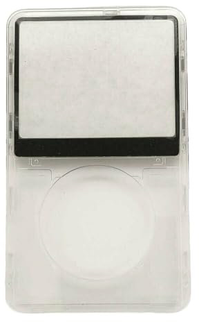 M MCMConcepts iPod Classic 5. Generation Video A1136 Cover, Transparent, Frontplatte, täglicher Gebrauch, Reisen