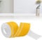 bechoanigel Sockelleiste Selbstklebend,60mm x 20mm x 24m Weichsockelleiste Selbstklebend PVC Winkelleiste selbstklebend, Sockelleisten Flexibel für Küche und Bad Geeignet(Weiß)﻿﻿
