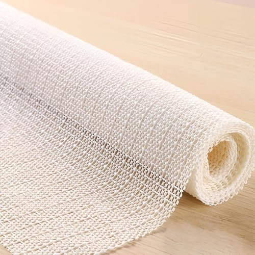 Antirutschmatte für Teppich 150 x 200cm, PVC-Schneidbare rutschfeste Unterlage Teppich, Anti Rutsch Teppichunterlage, für Teppich Schublade Auto Kofferraum