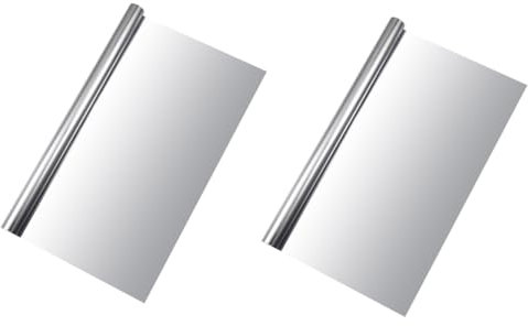 PRETYZOOM 2st Sonnenschutzfolie Für Fenster Wärmeisolierende Klebefolie Fensterfolie Sichtschutz Tag Und Nacht Reflektierende Folie Verspiegelte Fensterfolie Einweg-spiegelfensterfolie Pvc