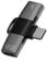 Coolden USB C Doppelstecker Kopfhörer und Laden 3 in 1 Splitter Audio Dongle Data Adapter für iPhone 16 15 Pro Max Samsung Galaxy S24 S23 S22 Pixel