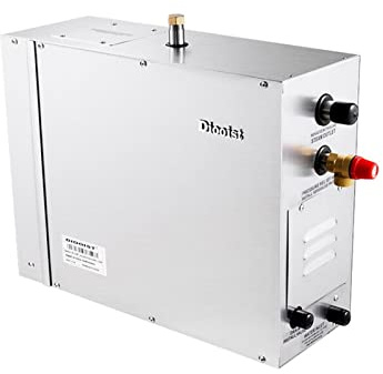 Saunadampf Automatische Edelstahl -Dampfgeneratormaschine Nassdampfgenerator Dampfbad Elektrische Heizung Trockener und nasse Dampfausrüstung(DO-60)