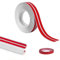 Flintronic Selbstklebend Kantenschutz Leisten, Kantenschutz Selbstklebend, Flexible Weichsockelleiste, Kinder Tischkantenschutz, für Tischschränke Schubladen Glastisch Möbelkantenschutz (3m x 20mm)