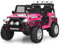 SEDOL Kids' Electric Ride-Ons Truck - 2-Seater Electric Ride On Cars with Remote Control, LED Lights, Horn, Music, 4 Suspension Wheels - 12V Battery Powered Off-Road Electric Car for Kids (Pink)
