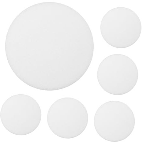 ABOOFAN 6stücke Lampenschirmabdeckung Für Decke Ersatz Glühbirnendiffusor Runder Trommel Schirm Blendfreie Abdeckungen Pendelleuchte Zubehör Dekorativ Scheibe