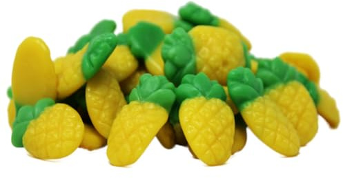 Fruchtgummi Ananas fruchtig süße gelbe weiche Ananas halal 175g
