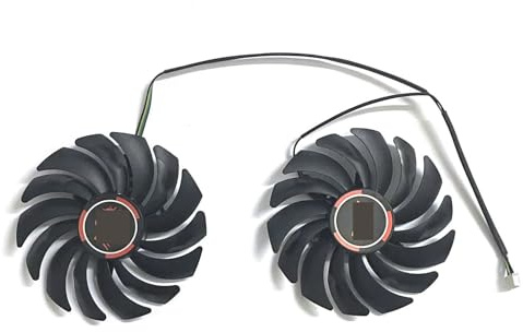 SHUAPOZ Für MSI für GeForce GTX 980TI 980 970 960 Gaming-Grafikkartenlüfter 95 mm 4PIN PLD10010S12HH GPU(DIY Fan)