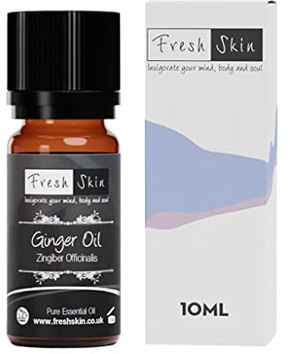 freshskin beauty ltd | Ginger Essential Oil 10ml - 100% Pure & Natural Essential Oils