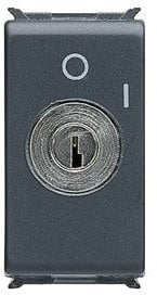 Taster 2 P Schliess.10 A m. Schluessel