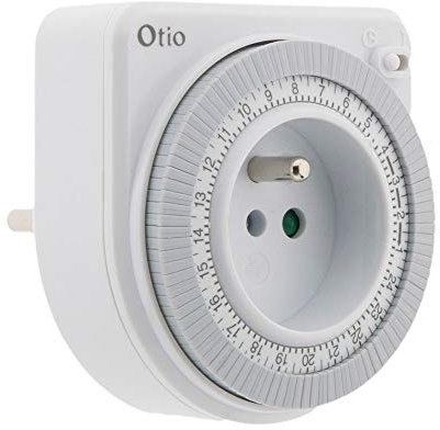 Otio - Programmateur mécanique blanc