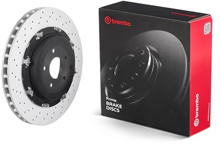 Brembo 09.A190.13 - Hintere Bremsscheibe mit UV-Lackierung