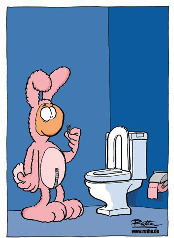 modern times Postkarte CARTOON - Motiv: REISSVERSCHLUSS, Anlass: Cartoon International, Künstler/Verlag: KÖPENICKER CG © RUTHE, Ralph, Größe: A6