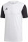 adidas Herren Estro 19 Jsy Fu ball t shirt, Weiß, 16-20 EU