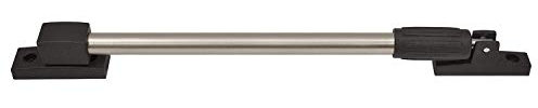 ZEROplus Telescopic Friction Stay for Doors 500-700mm Wide, All Metal Restrictor, Simulated Stainless/Black, Z107/RUZT135SF