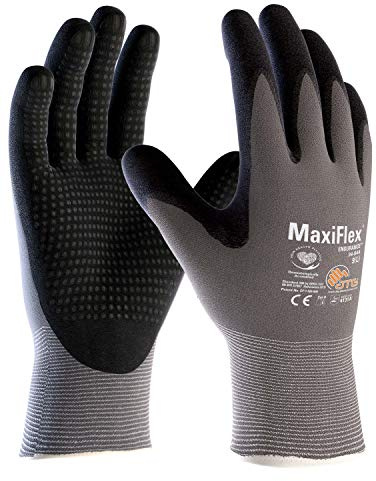 (12 Paar) ATG Handschuhe 34-844 Montagehandschuhe MaxiFlex Endurance 12 x grau/schwarz 12 (3XL)