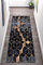 Korridor Teppich- Geometrische Flur Läufer Teppich, rutschfeste, Breite 80 cm / 100 cm / 140 cm erhältlich, Länge Anpassbare for Corridor (140×300cm)