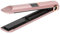 Nueva plancha de pelo inalámbrica USB mini portátil con sistema de bloqueo Power Bank Planchas planas de viaje Plancha de pelo inalámbrico Rosa
