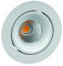 LED Einbaustrahler GAIL 1er Set, rund, 6W, 3000K, IP40, schwenkbar, dimmbar, Plug&play, weiß