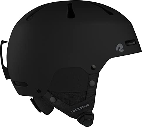 Retrospec Comstock Ski Helmet - Snowboard Helmet for Adults & Youth - Adjustable Fit with Protective Shell and Breathable Vents for Men, Women, Boys & Girls
