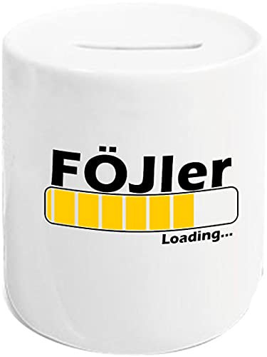 ShirtInStyle Spardose Sparschwein, Loading FÖJler, Beruf, Abschluss, Anerkennung